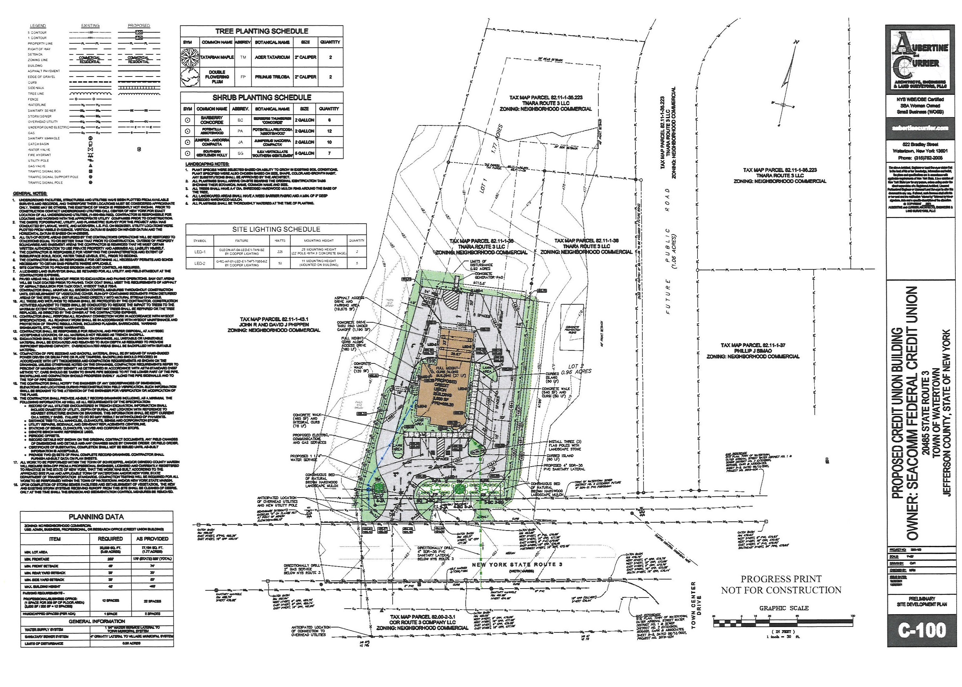 New Watertown Branch Blueprint