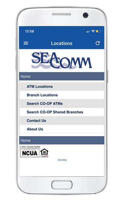 SeaComm Mobile Branch Locations